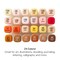 KINGART® PRO Double-Ended Art Alcohol Markers, 24 Portrait Palette Colors with Both Fine & Chisel Tips and Superior Blendability